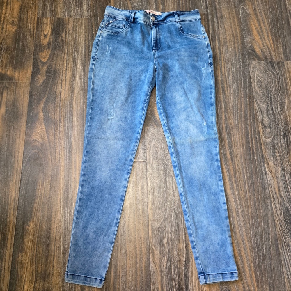 Stop Jeans Mi Horma Perfecta Reductor Light Wash Skinny Jeans Women Size 14